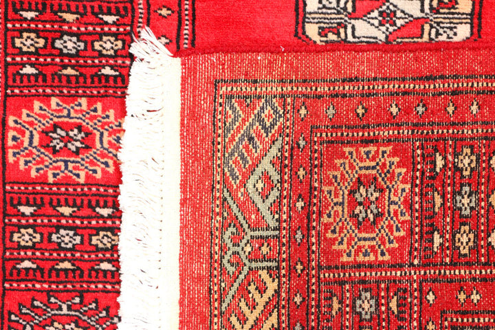 Red Bokhara 2' 7 x 7' 5 - No. 45232 - ALRUG Rug Store