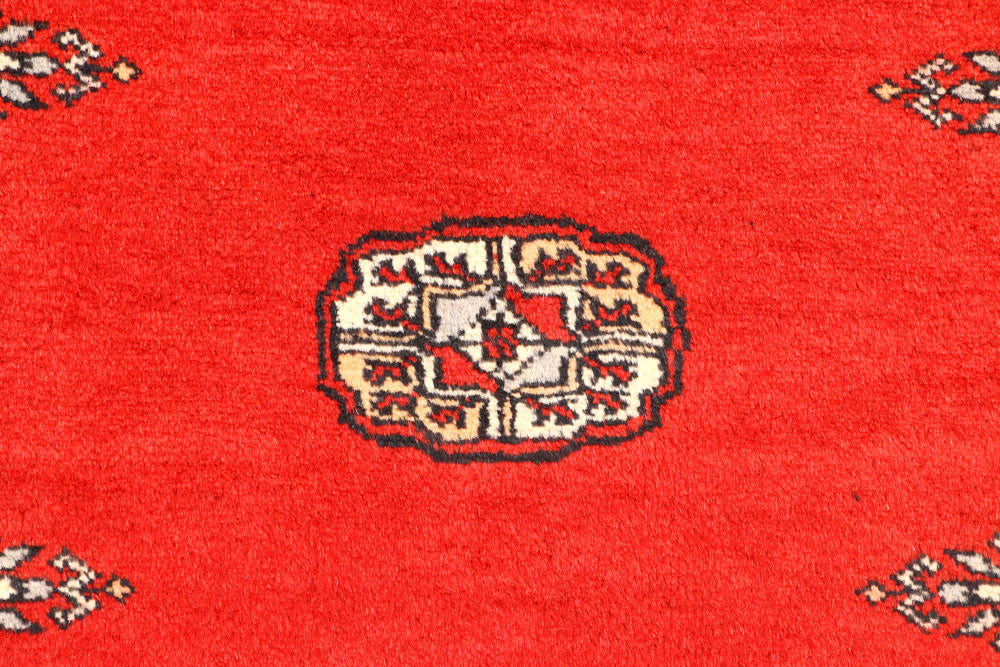 Red Bokhara 2' 7 x 8' 4 - No. 45239 - ALRUG Rug Store