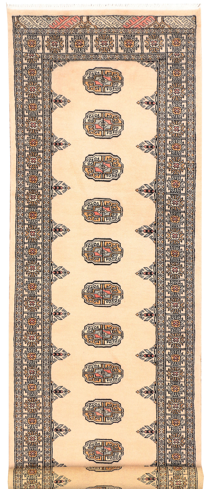 Bisque Bokhara 2'  6" x 7'  9" - No. QA20352
