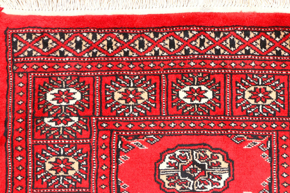 Red Bokhara 2' 6 x 7' 10 - No. 45247 - ALRUG Rug Store