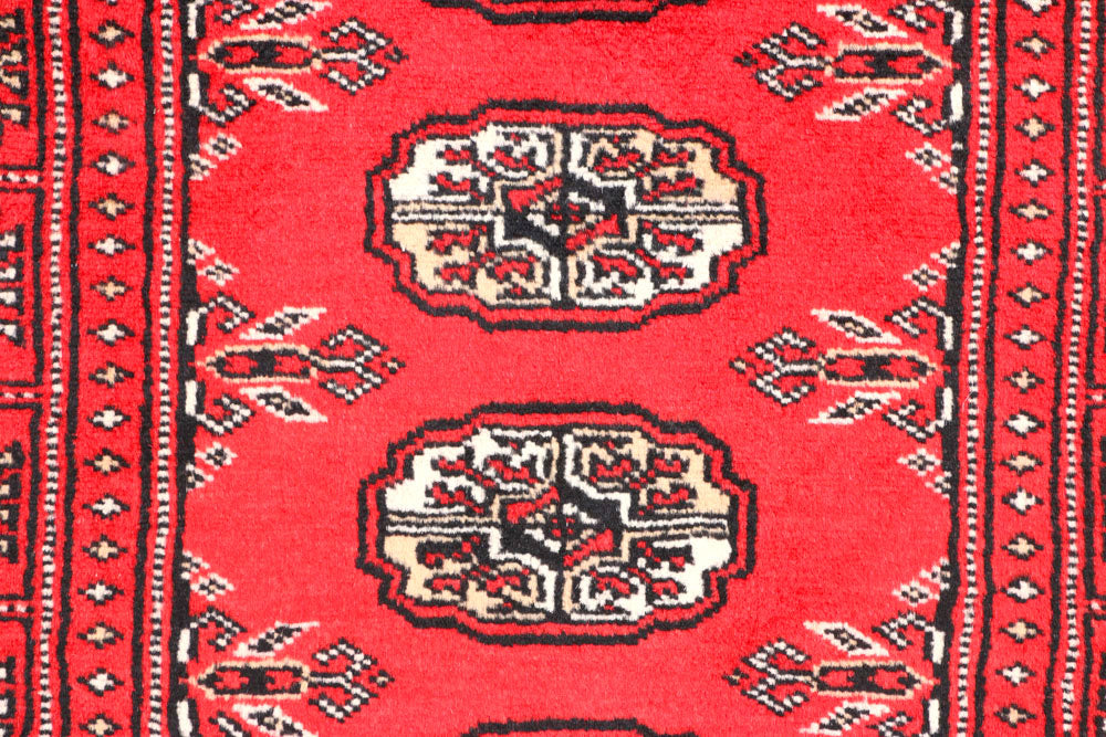 Red Bokhara 2' 6 x 7' 10 - No. 45247 - ALRUG Rug Store