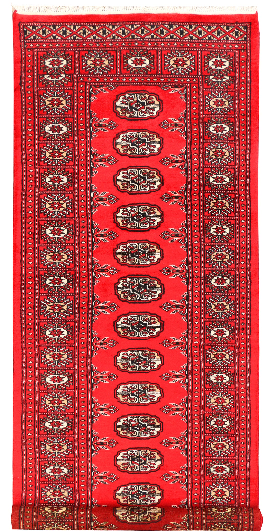Red Bokhara 2' 6 x 7' 10 - No. 45247 - ALRUG Rug Store