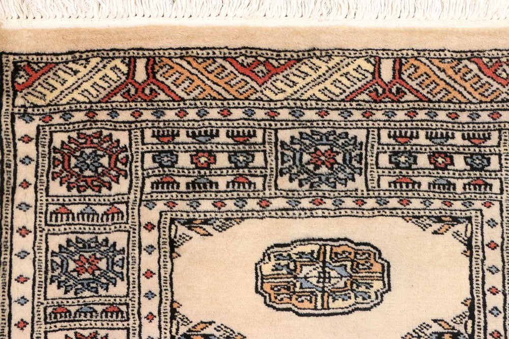 Wheat Bokhara 2' 7 x 7' 10 - No. 45248 - ALRUG Rug Store