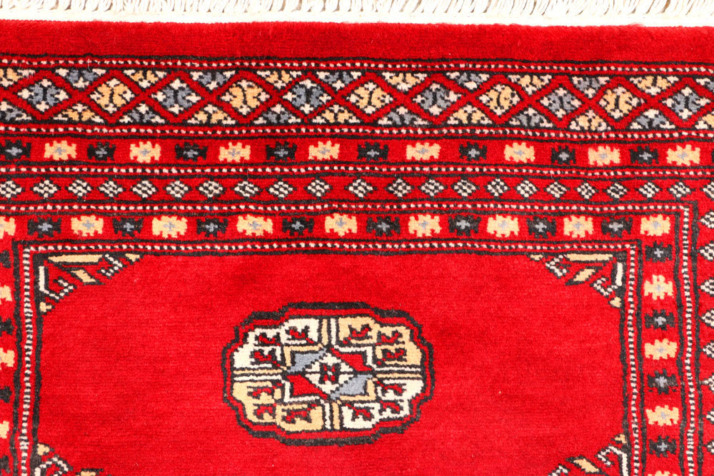 Red Bokhara 2' 6 x 8' 4 - No. 45253 - ALRUG Rug Store