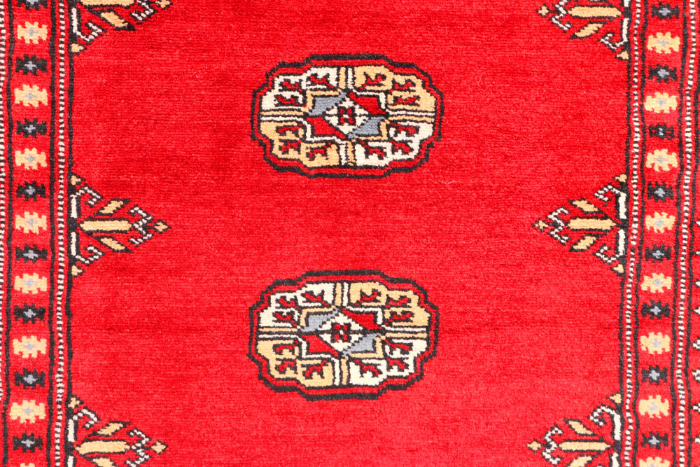 Red Bokhara 2' 6 x 8' 4 - No. 45253 - ALRUG Rug Store