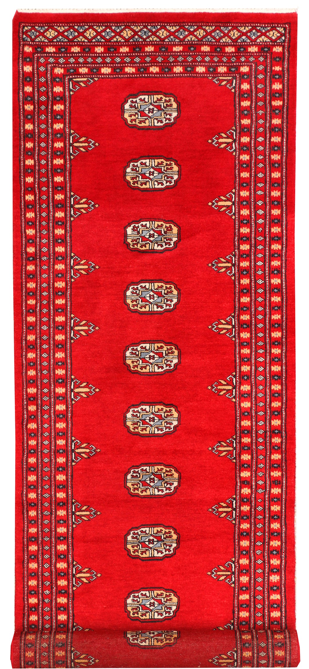 Red Bokhara 2' 6 x 8' 4 - No. 45253 - ALRUG Rug Store