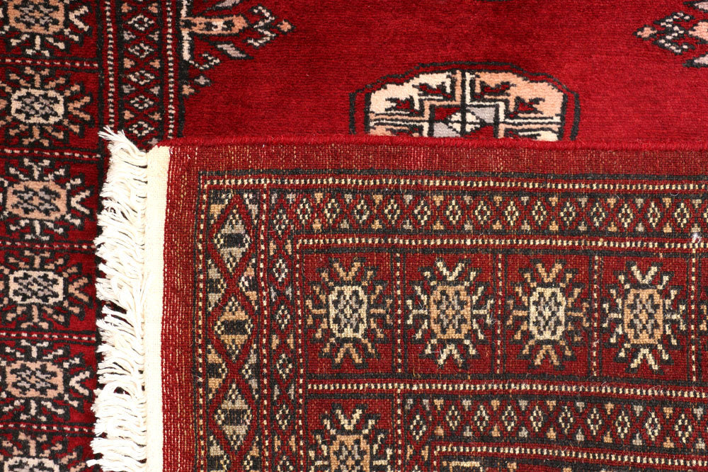 Firebrick Bokhara 2' 6 x 7' 9 - No. 45269 - ALRUG Rug Store
