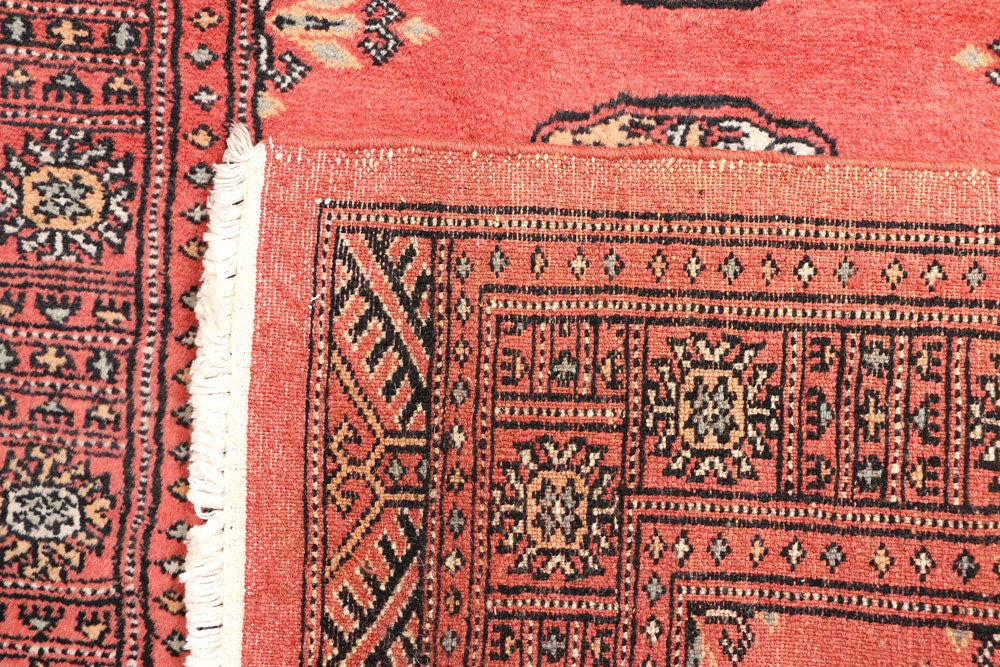 Tomato Bokhara 2' 7 x 8' 1 - No. 45272 - ALRUG Rug Store