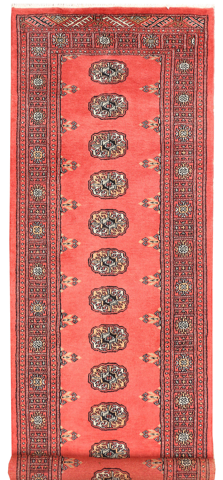 Tomato Bokhara 2' 7 x 8' 1 - No. 45272 - ALRUG Rug Store