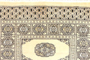 Moccasin Bokhara 2' 7 x 8' - No. 45279 - ALRUG Rug Store