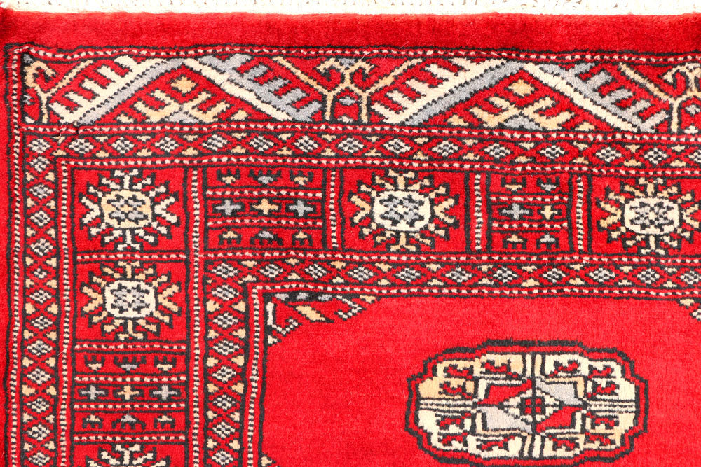 Red Bokhara 2' 6 x 7' 10 - No. 45283 - ALRUG Rug Store