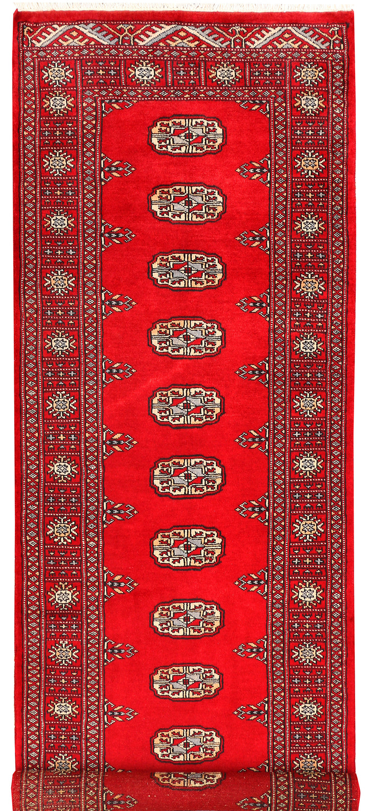 Red Bokhara 2' 6 x 7' 10 - No. 45283 - ALRUG Rug Store