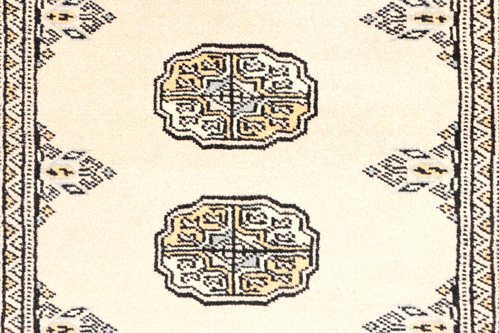 Tan Bokhara 2' 7 x 8' 2 - No. 45285 - ALRUG Rug Store