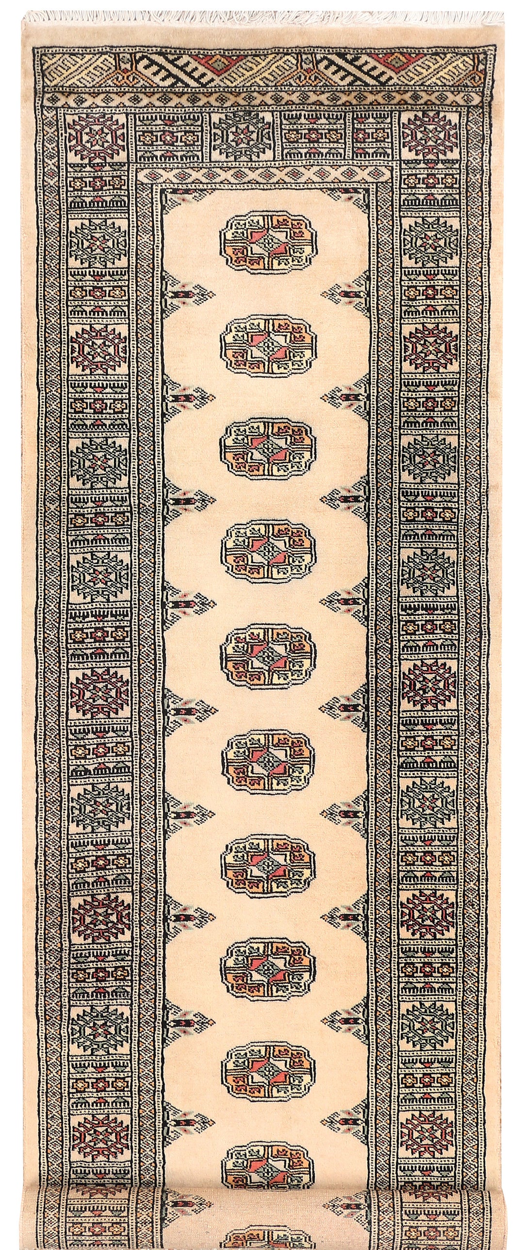 Tan Bokhara 2' 5 x 8' 4 - No. 45287 - ALRUG Rug Store