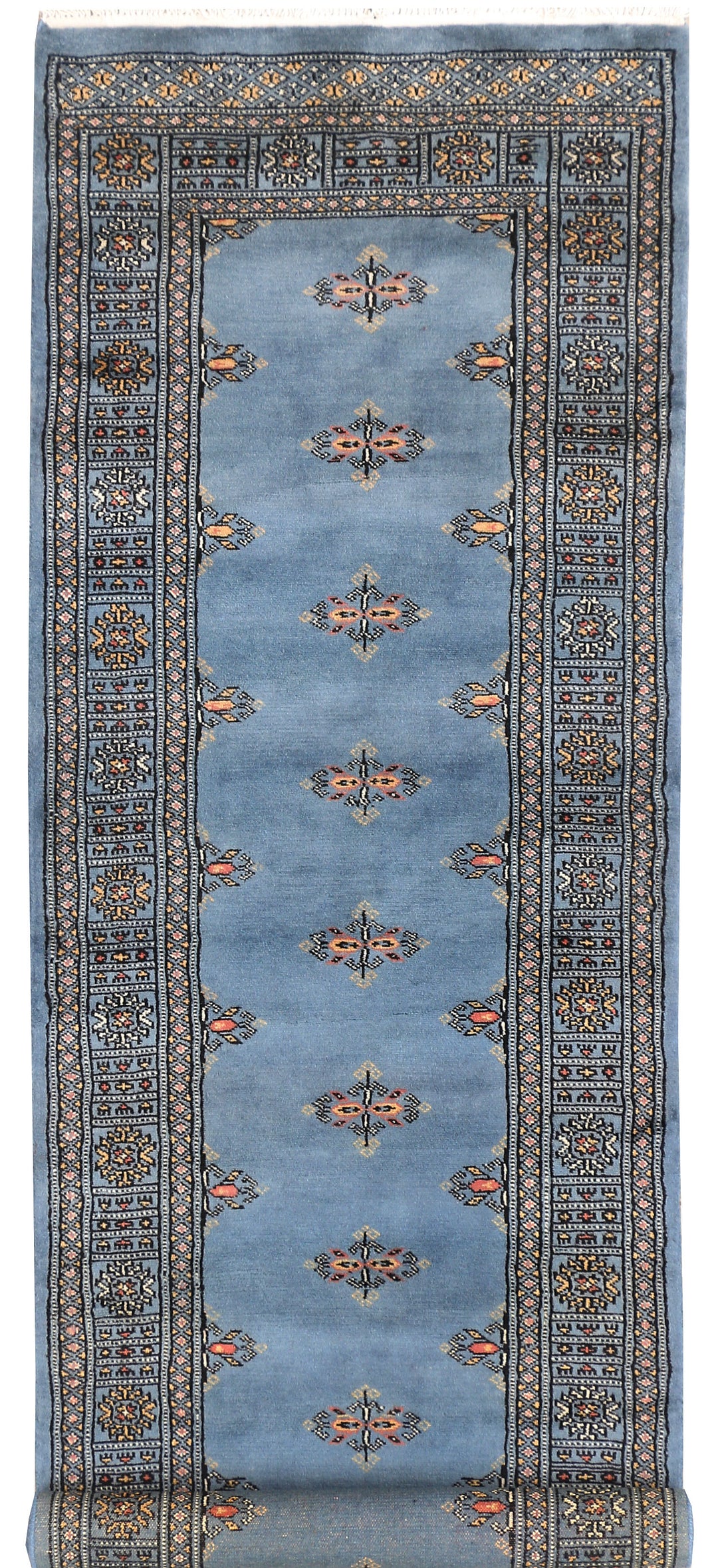 Steel Blue Butterfly 2' 6 x 8' 6 - No. 45292 - ALRUG Rug Store