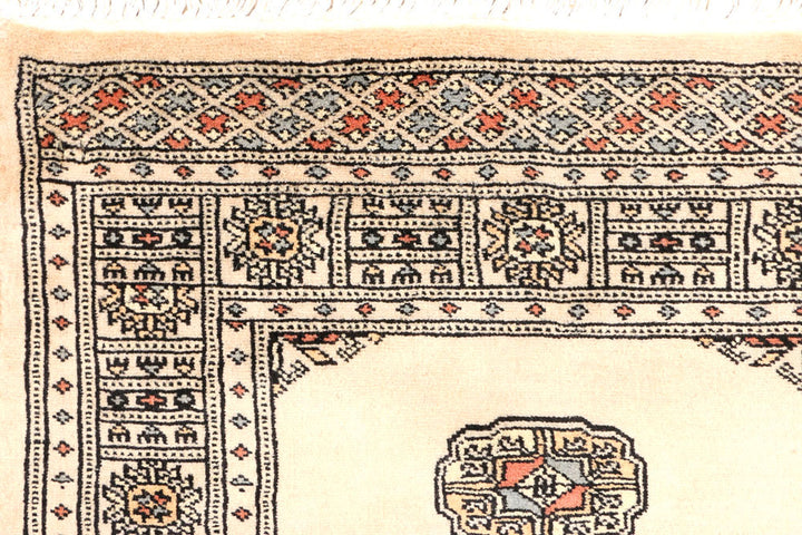 Navajo White Bokhara 2' 6 x 8' 6 - No. 45295 - ALRUG Rug Store