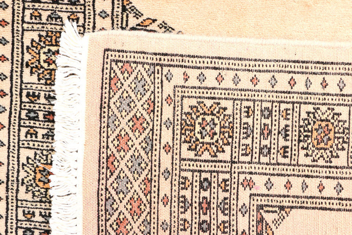 Navajo White Bokhara 2' 6 x 8' 6 - No. 45295 - ALRUG Rug Store