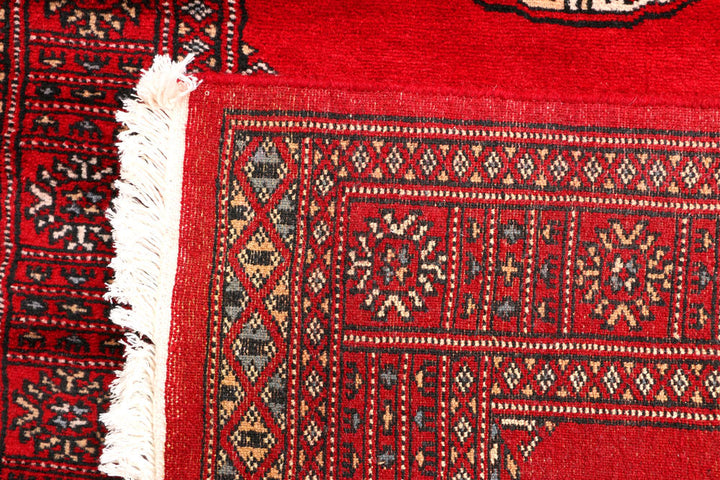 Red Bokhara 2' 6 x 9' 3 - No. 45298 - ALRUG Rug Store