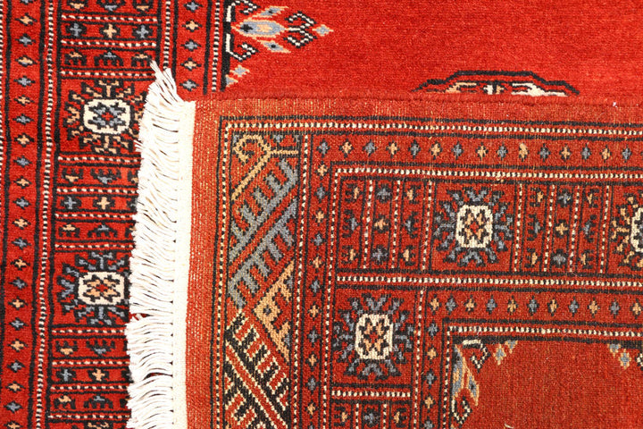 Firebrick Bokhara 2' 7 x 9' 3 - No. 45303 - ALRUG Rug Store