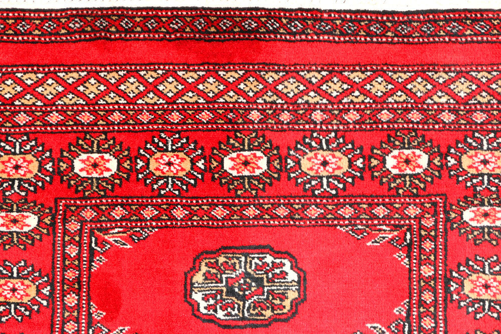 Red Bokhara 2' 7 x 8' 10 - No. 45304 - ALRUG Rug Store