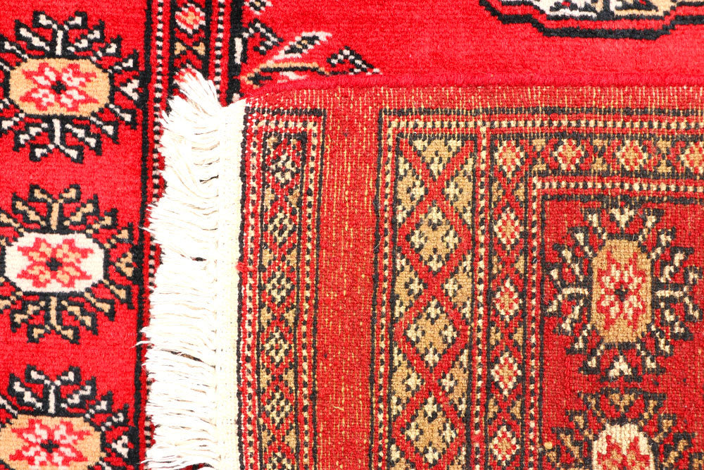 Red Bokhara 2' 7 x 8' 10 - No. 45304 - ALRUG Rug Store