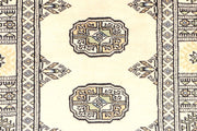Antique White Bokhara 2' 6 x 9' - No. 45305 - ALRUG Rug Store
