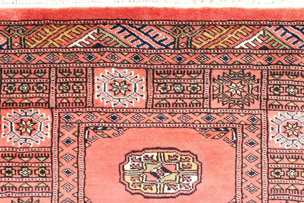 Tomato Bokhara 2' 7 x 9' 3 - No. 45307 - ALRUG Rug Store