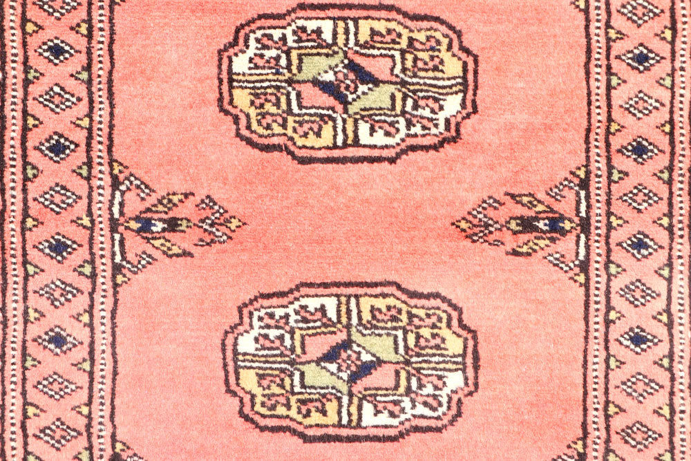 Tomato Bokhara 2' 7 x 9' 3 - No. 45307 - ALRUG Rug Store