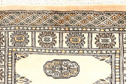 Antique White Bokhara 2'  8" x 9'  2" - No. QA83833