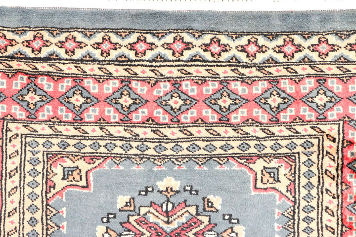 Light Slate Grey Jaldar 2' 5 x 8' 8 - No. 45311 - ALRUG Rug Store