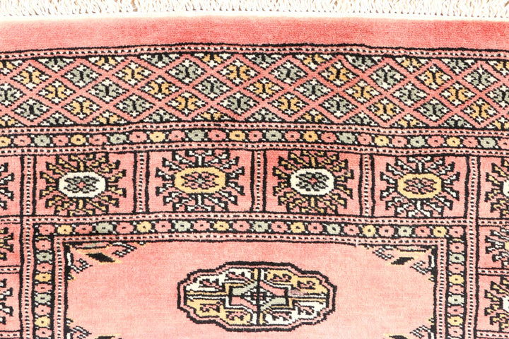 Light Coral Bokhara 2' 7 x 9' 2 - No. 45314 - ALRUG Rug Store