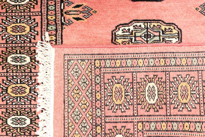 Light Coral Bokhara 2' 7 x 9' 2 - No. 45314 - ALRUG Rug Store