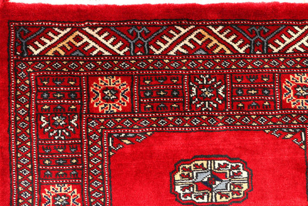 Red Bokhara 2'  7" x 9'  5" - No. QA92268