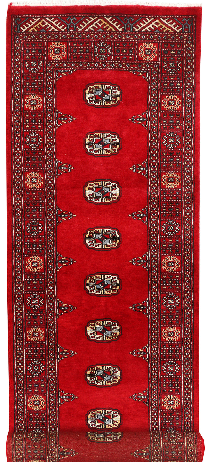 Red Bokhara 2'  7" x 9'  5" - No. QA92268