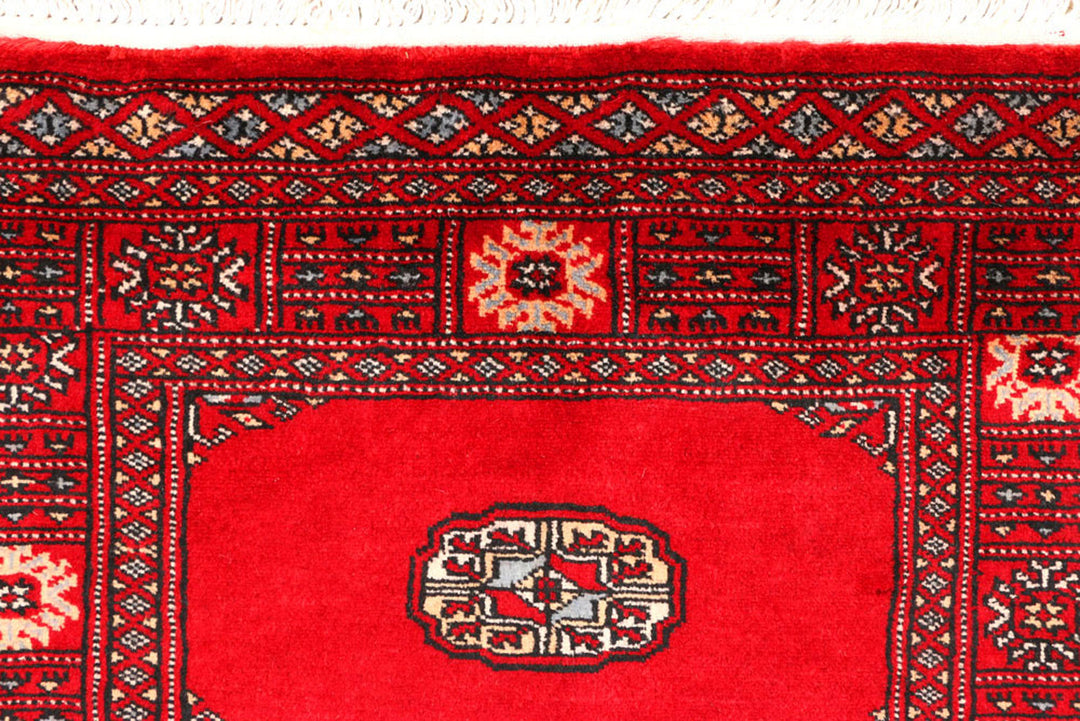 Red Bokhara 2'  7" x 9'  1" - No. QA95500