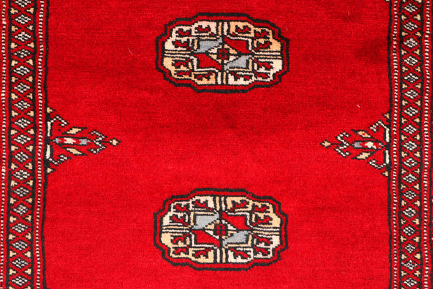 Red Bokhara 2'  7" x 9'  1" - No. QA95500