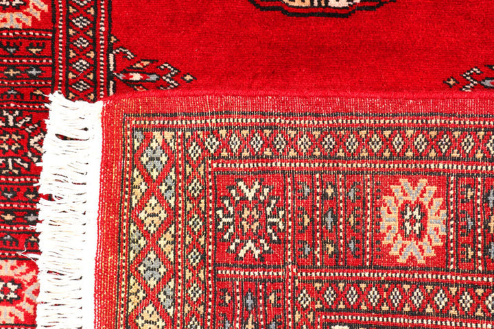 Red Bokhara 2'  7" x 9'  1" - No. QA95500