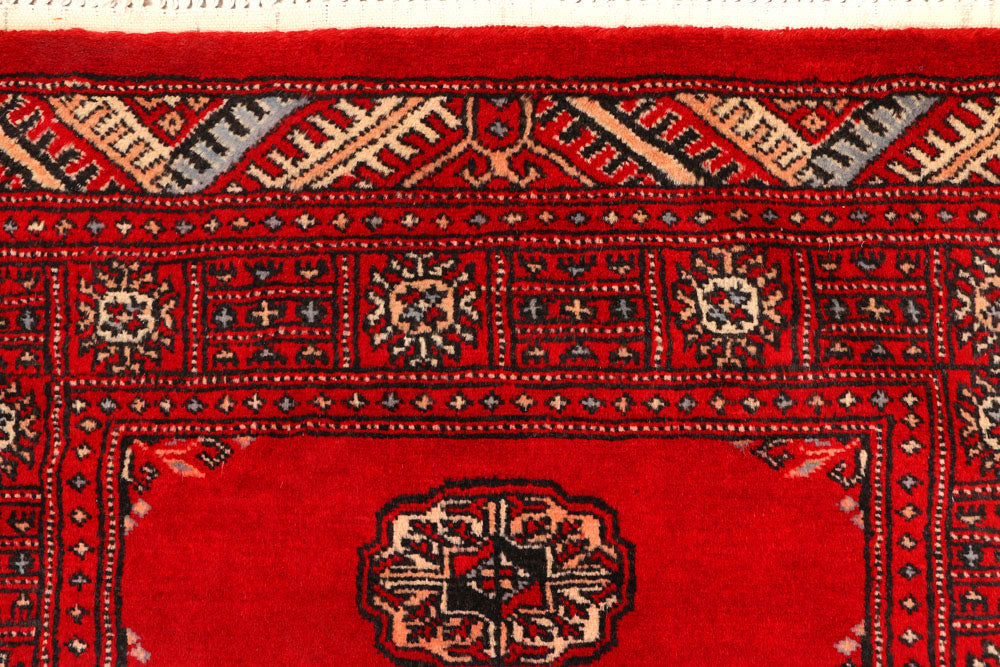 Red Bokhara 2' 7 x 9' - No. 45324 - ALRUG Rug Store