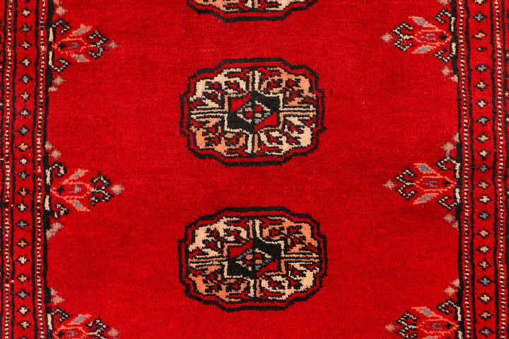 Red Bokhara 2'  7" x 9' " - No. QA87293