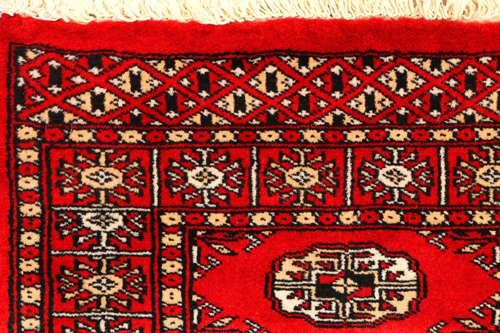 Red Bokhara 2' 7 x 8' 7 - No. 45325 - ALRUG Rug Store