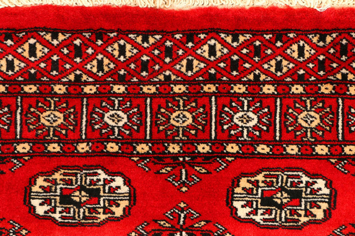 Red Bokhara 2'  7" x 8'  7" - No. QA51865