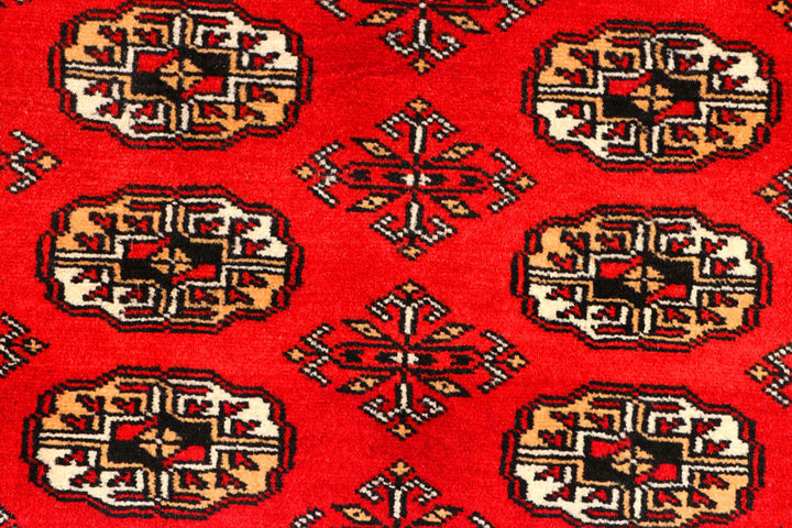 Red Bokhara 2'  7" x 8'  7" - No. QA51865