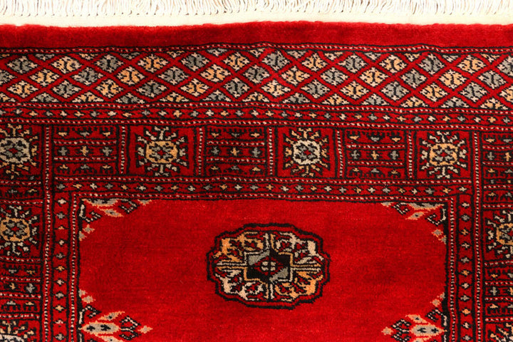 Red Bokhara 2'  7" x 9'  3" - No. QA29390