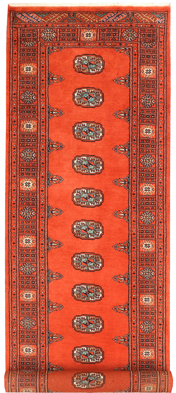 Firebrick Bokhara 2'  6" x 8'  10" - No. QA54609