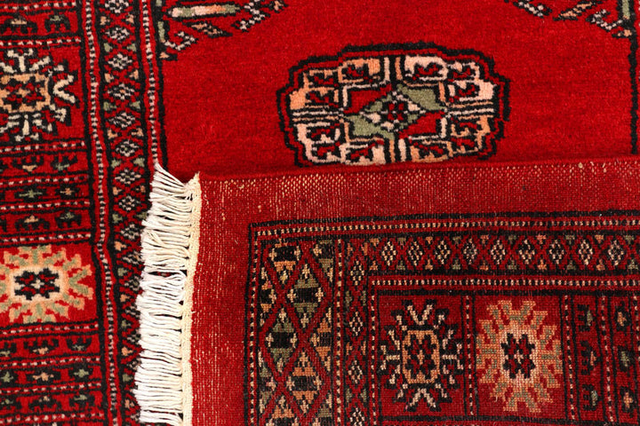 Dark Red Bokhara 2' 8 x 9' 5 - No. 45334 - ALRUG Rug Store