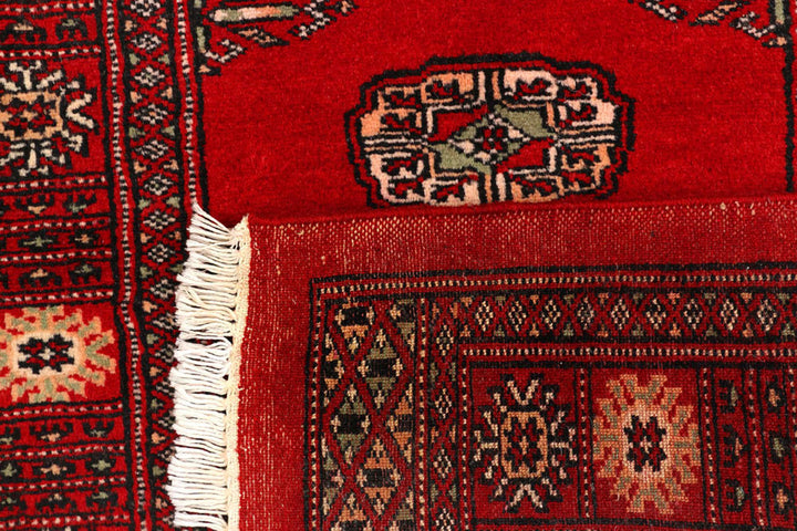 Dark Red Bokhara 2'  8" x 9'  5" - No. QA33085