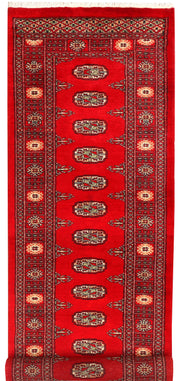 Dark Red Bokhara 2' 8 x 9' 5 - No. 45334 - ALRUG Rug Store