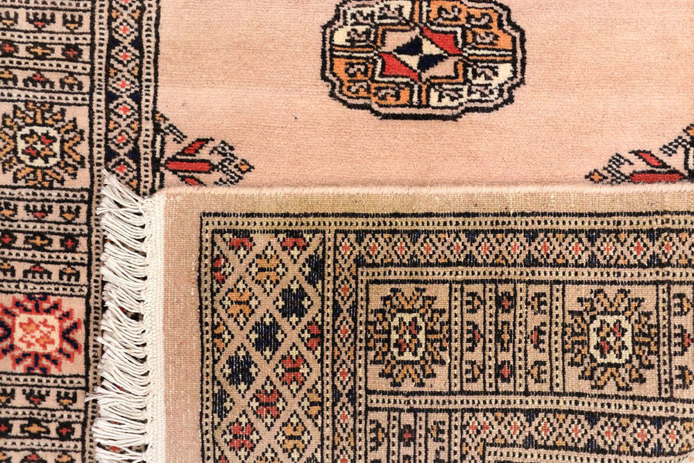 Antique White Bokhara 2' 7 x 8' 9 - No. 45339 - ALRUG Rug Store