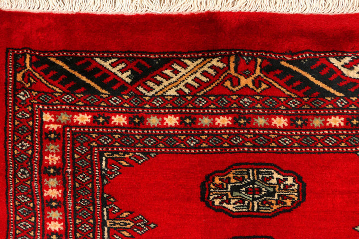 Red Bokhara 2'  7" x 9'  2" - No. QA70426