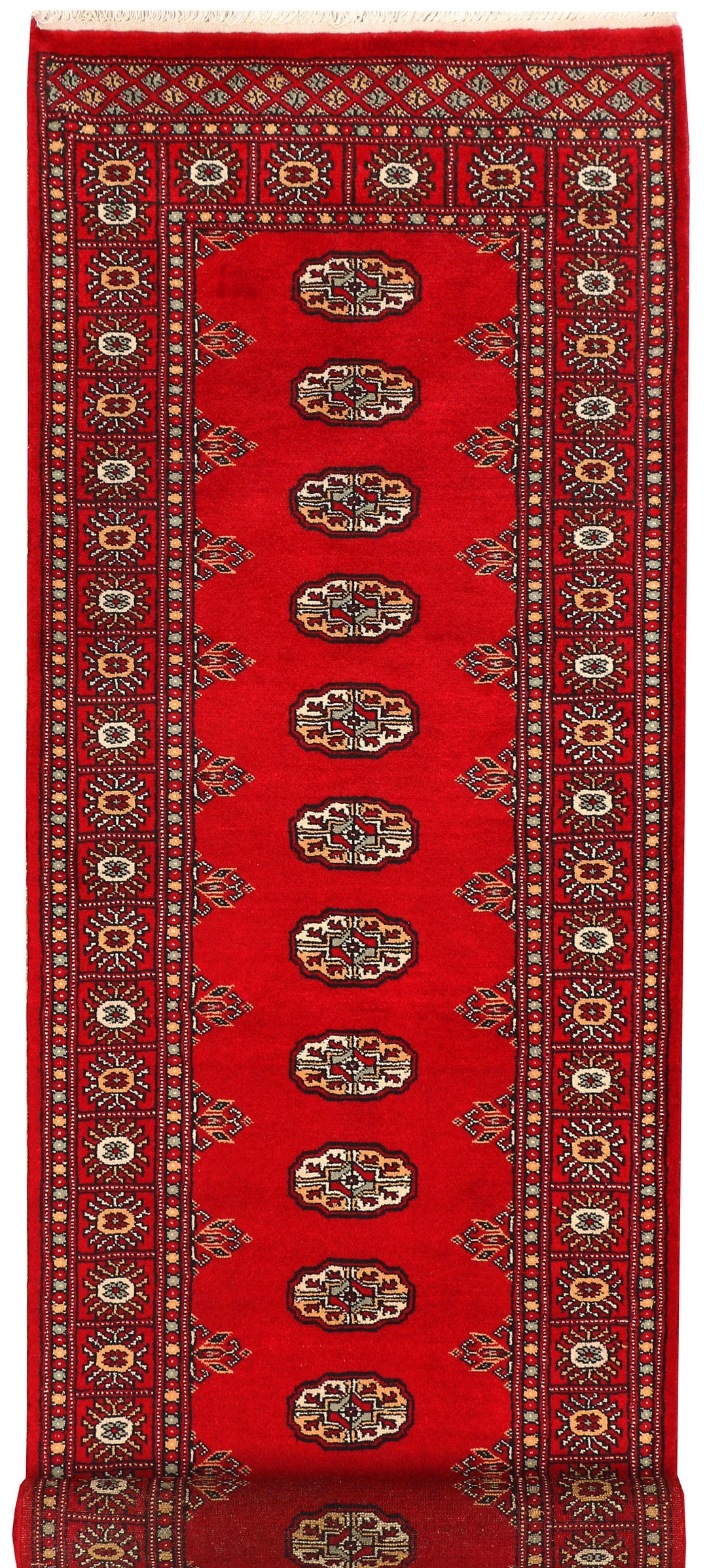 Red Bokhara 2' 7 x 8' 9 - No. 45342 - ALRUG Rug Store